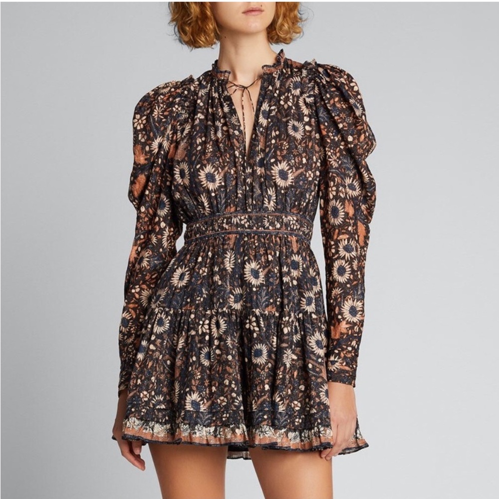 Ulla Johnson Willow Dress obsidian print